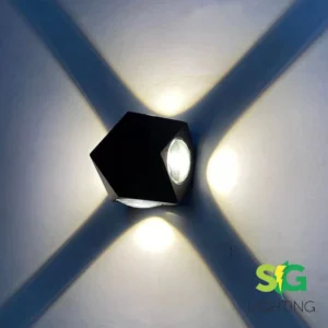 APLIQUE DE PARED ESFERA NEGRO