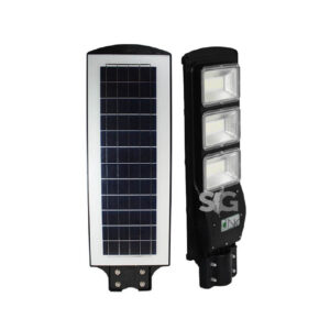 ILUMINACIÓN DE ALUMBRADO PUBLICO SOLAR 120W 6500K LUZ BLANCA