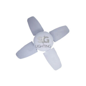 BOMBILLO LED ELICE 4 ASPAS 45W LUZ BLANCA
