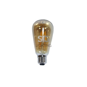BOMBILLO LED DECORATIVO PERA 4W LUZ CALIDA