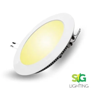 PANEL LED 12W INCRUSTADO 3000K REDONDA LUZ CALIDA