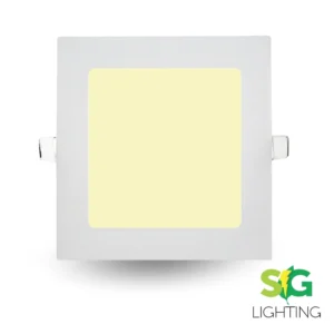 PANEL LED 18W INCRUSTADO 3000K CUADRADO LUZ CALIDA