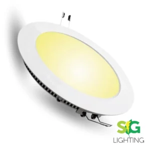 PANEL LED 24W INCRUSTADO 3000K REDONDA LUZ CALIDA