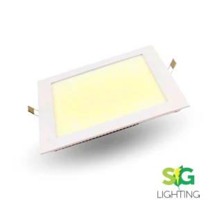 PANEL LED 9W INCRUSTADO 3000K CUADRADO LUZ CALIDA