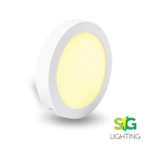 PANEL LED 6W SOBREPONER 3000K REDONDA LUZ CALIDA