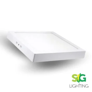 PANEL LED 12W SOBREPONER 6500K CUADRADO LUZ BLANCA