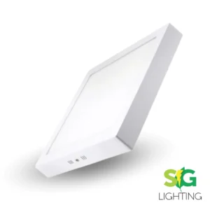 PANEL LED 18W SOBREPONER 6500K CUADRADO LUZ BLANCA