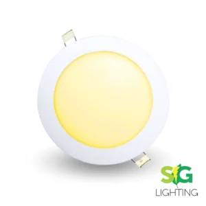 PANEL LED 9W INCRUSTADO 3000K REDONDA LUZ CALIDA