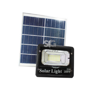 ILUMINACIÓN SOLAR 100W 6500K LUZ BLANCA