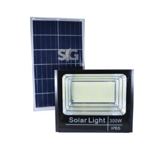 ILUMINACIÓN SOLAR 300W 6500K LUZ BLANCA