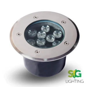 BALA LED DE PISO 9W 6500k LUZ BLANCA