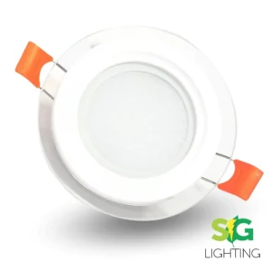 PANEL LED BORDE VIDRIO 24W INCRUSTADO 3 TONOS REDONDO