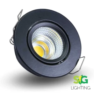 BALA LED NICHO NEGRO 3W LUZ BLANCA