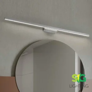 APLIQUE DE PARED PLATEADO: Munin (bioled)