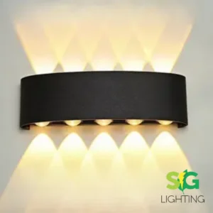 APLIQUE DE PARED NEGRO 5 LUCES: 0481310WCA (DL)