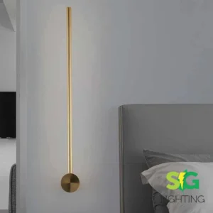APLIQUE DE PARED DORADO: Styr (bioled)