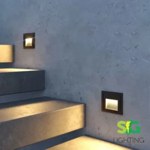 APLIQUE DE PARED ESCALERA NEGRO:  04690NC3WCA (DL)