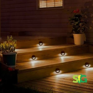 APLIQUE DE PARED ESCALERA NEGRO:  04690NR3WCA (DL)