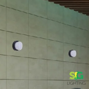 APLIQUE DE PARED REDONDO NEGRO : 0423037WCA (DL)