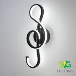 APLIQUE DE PARED NEGRO: (SUPERLED)