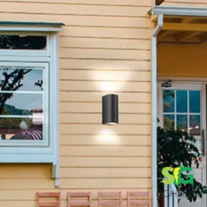 APLIQUE DE PARED  ENZO 2 LUCES NEGRO : DL811 (DL)