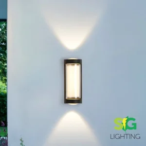 APLIQUE DE PARED CYBER OVALADO NEGRO : DL495 (DL)